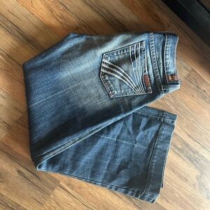 7 for all man kind size 24 cropped